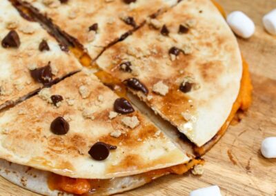 S’mores Süßkartoffel Quesadilla