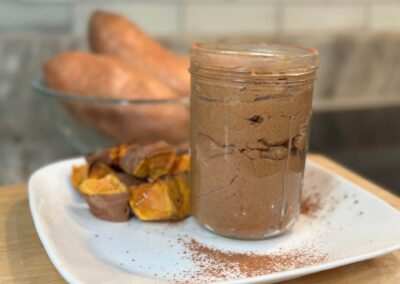 Süßkartoffel-Schokolade Flurry