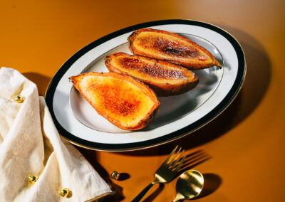 Süßkartoffel-Crème Brûlée