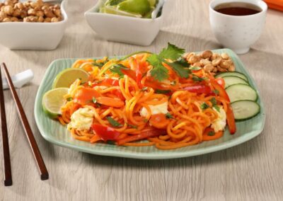Süßkartoffel „Nudel“ Pad Thai