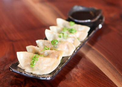 Süßkartoffel-Gemüse-Knödel