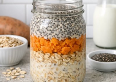 Sweetpotato Overnight Oats